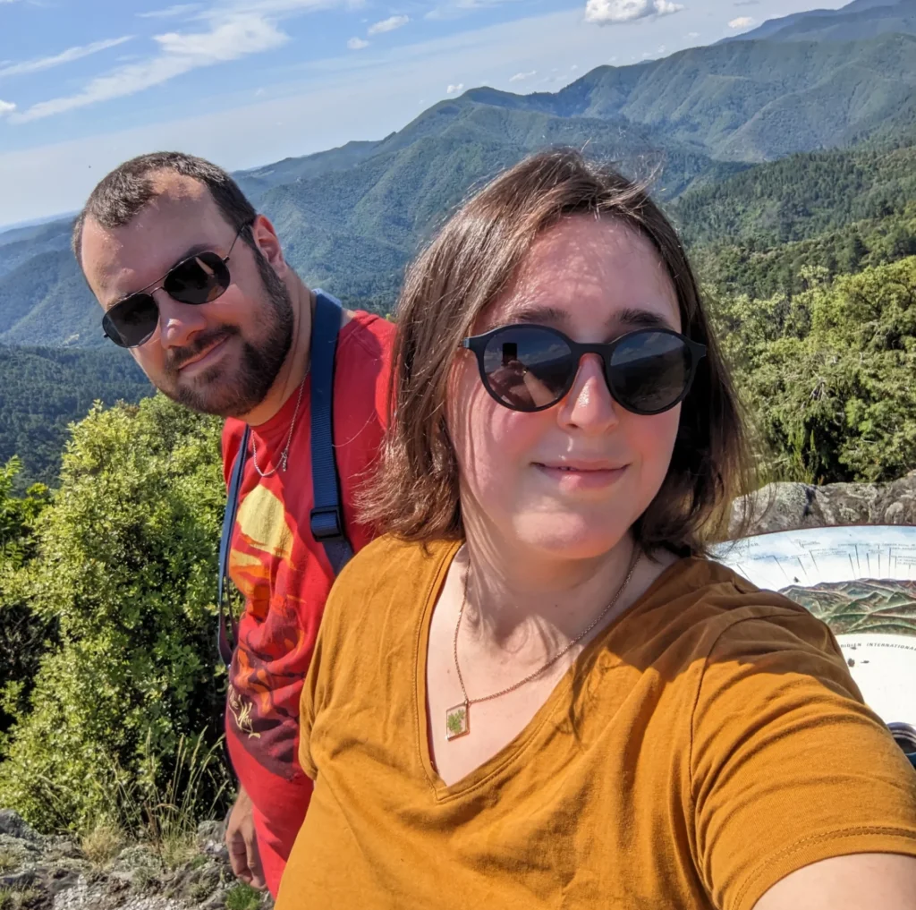 Helene et Clement Chateau du Broustaret