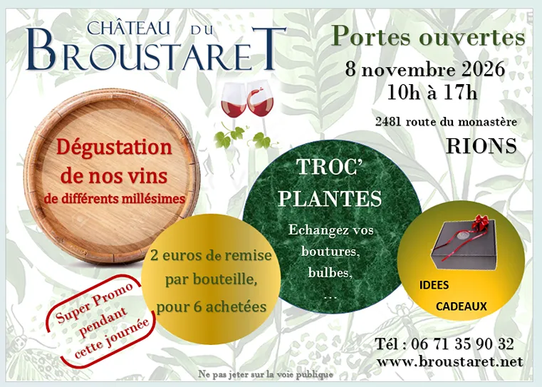 Trocplantes 8 Nov 2026 à Rions 33410